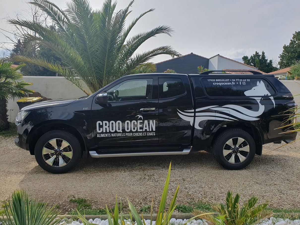 Camion de livraison CROQ OCÉAN